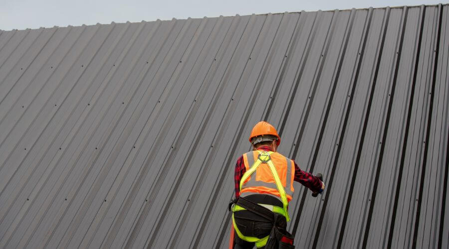 Professional metal roof installation services in Megargel, TX